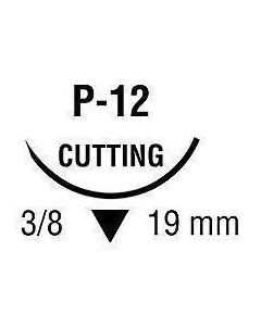 Caprosyn™ 4/0 P-12 Undyed Suture