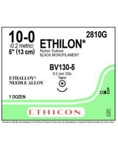 ETHICON ETHILON® Nylon Suture 10-0 BV130-5