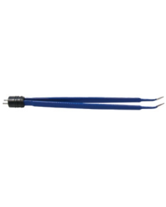Bovie Aaron Bipolar Forceps, 7&quot; Curved