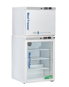 Premier Pharmacy Refrigerator and Freezer Combination 7 Cubic Feet, Solid Door