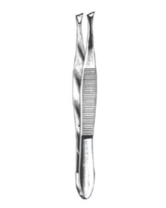 Almedic® First Aid Forceps Oblique End 3 in (Bulk)