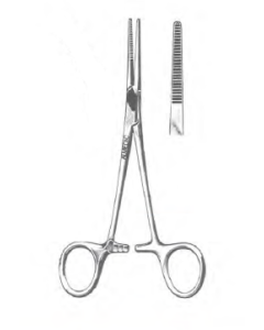 ALMEDIC® Kelly (Murphy) Hemostatic Forceps Straight 5 1/2 in
