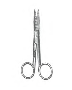 ALMEDIC® Operating Scissors Straight Sharp/Sharp Tips 6 in