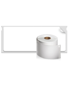 Dymo White Labels 1-4/10" x 3.5"