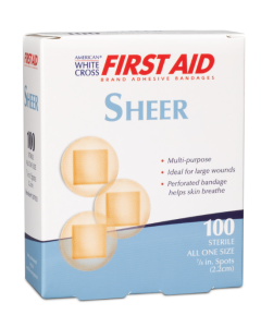 Dukal Adhesive Spot Bandage 7/8"