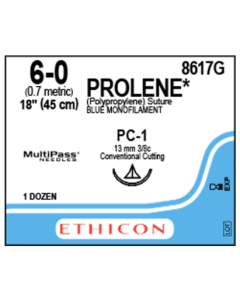 ETHICON PROLENE® Polypropylene Suture 6-0 PC-1