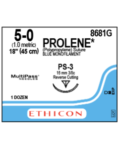 ETHICON PROLENE® Polypropylene Suture 5-0 PS-3