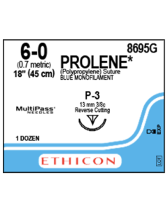 ETHICON PROLENE® Polypropylene Suture 6-0 P-3