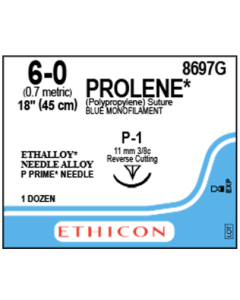 ETHICON PROLENE® Polypropylene Suture 6-0 P-1