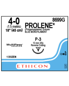 ETHICON PROLENE® Polypropylene Suture 4-0 P-3