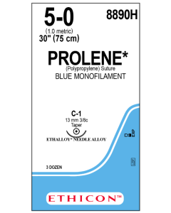 ETHICON PROLENE® Polypropylene Suture 5-0 C-1