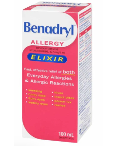 BENADRYL® Allergy Liquid Elixir