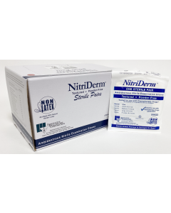 NitriDerm® Nitrile Sterile Exam Gloves, Pairs, Extra Large