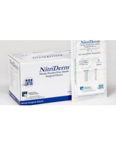 NitriDerm® Nitrile Powder-Free Surgical Gloves 7.5