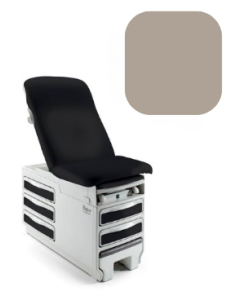 Seamless Exam Table Upholstery Top, Dark Linen