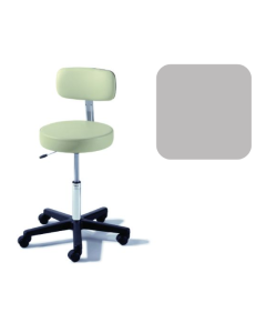Ritter® 273 Value Series Air Lift Stool With Backrest, Stone