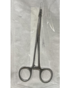 Disposable Halstead Forcep Curved 5 in (Sterile)