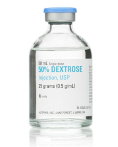 Ansyr Dextrose 25g/50ml 50% Inj Syringe