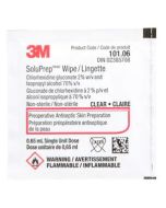 3M™ SoluPrep™ Small Wipe (Clear,  2% w/v CHG/70% v/v IPA)