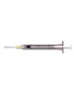 1mL BD Luer-Lok™ Syringe with attached needle 20G x 1 in