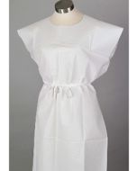 IMCO Full Paper Exam Gowns White 30in x 42in