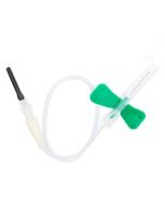 Sol-Care® Safety Winged Blood Collection Needle with Luer Adapter 23G x 3/4in (7in Tubing)