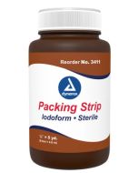 Dynarex Wound Packing Strips with Iodoform 1/4" x 5 yds