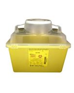 BD Nestable Yellow Sharps Collector Funnel Cap 13.2L
