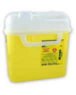5.1L Yellow BD Sharps Collector Side Entry