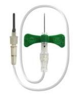 BD Vacutainer® Push Button Blood Collection Set with 12 in tubing, 21G x .75 in (with luer adapter)