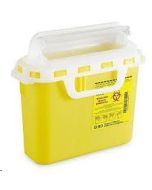 5.1L Yellow BD Sharps Collector Horizontal Entry
