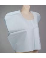 TIDI® Exam Cape Blue 21in x 30in *NO TIE*