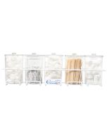 Wall Mount 5 Sundry Jar Rack