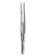 MAGNA® Dressing Forceps Straight Serrated Tip 5 1/2 in