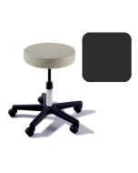 Ritter® Value Series Adjustable Stool with Casters, Obsidian
