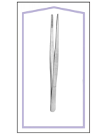 Disposable Dressing Forcep Straight 5 in (Sterile)